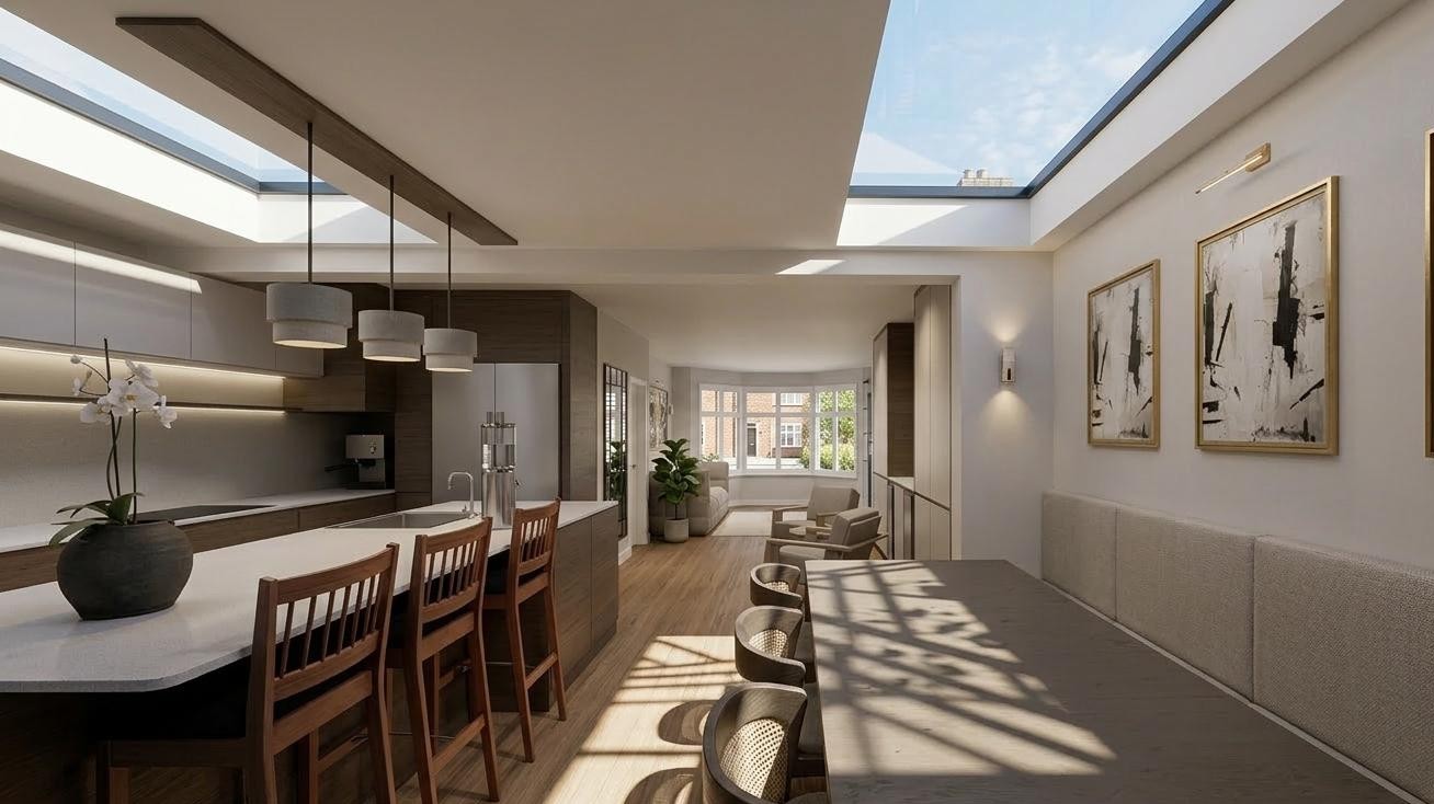Residential Interior Design for Extension